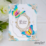 Honey Bee Stamps Butterflies - Lovely Layers Honey Cuts