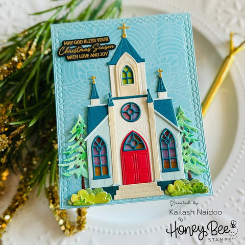 Honey Bee Lovely Layers: Cathedral - Honey Cuts - Stand-Alone Dies