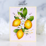Honey Bee Berry Sweet Summer Clear Stamps