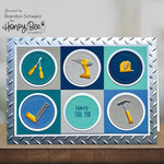 Honey Bee Stamps - Diamond Plate - 3D Embossing Folder