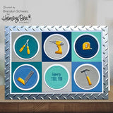 Honey Bee Stamps - Diamond Plate - 3D Embossing Folder