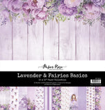 Paper Rose Lavender & Fairies Basics 12x12 Paper Collection