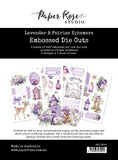 Paper Rose Lavender & Fairies Ephemera Embossed Die Cuts