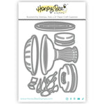 Honey Bee Stamps Bird Bath - Lovely Layers Honey Cuts