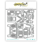 Honey Bee Stamps Cottage - Lovely Layers Honey Cuts