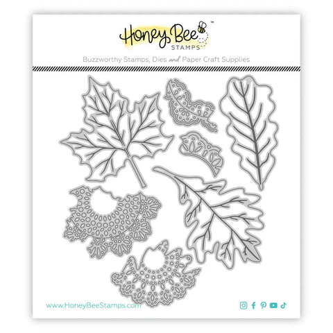 Honey Bee Stamps Lovely Layers: Boho Leaves - Honey Cuts