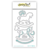 Honey Bee Stamps - Lovely Layers: Old Fashioned Rocking Horse - Honey Cuts