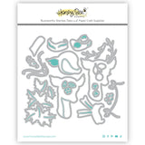 Honey Bee Stamps - Lovely Layers: Vintage Reindeer - Honey Cuts