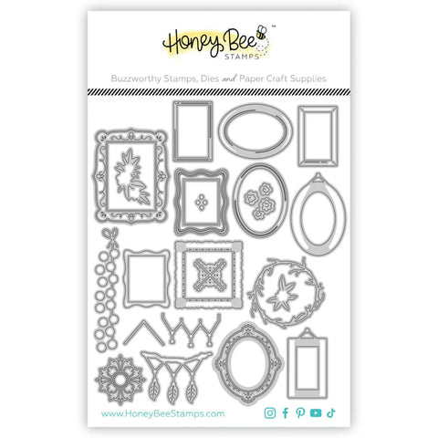 Honey Bee Stamps Lovely Layers: Gallery Wall Art - Honey Cuts
