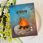 Honey Bee Stamps -Lovely Layers: Firepit - Honey Cuts