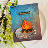 Honey Bee Stamps -Lovely Layers: Firepit - Honey Cuts