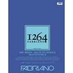 Fabriano 1264 Mixed Media Pads, 18" x 24" - 120 lb. (200 gsm), 25 Shts./Pad