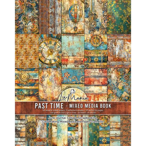 Ciao Bella Mixed Media Book Past Time A4 Maxi