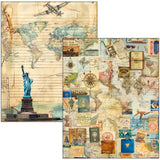 Ciao Bella Mixed Media Book Journey Ahead A4 Maxi