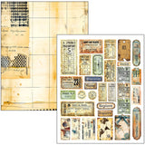 Ciao Bella Mixed Media Book Journey Ahead A4 Maxi