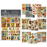 Ciao Bella Sticker Set 10/Pkg Scratched Labels