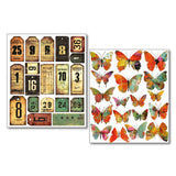 Ciao Bella Sticker Set 10/Pkg Scratched Labels