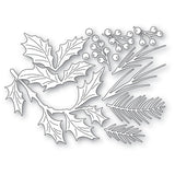 Memory Box Die, Evergreen Holly Bundle