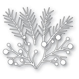 Memory Box Die, Pine and Berries Sprigs