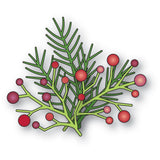 Memory Box Die, Pine and Berries Sprigs
