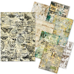 Ciao Bella Craftmix Time Capsule Mixed A5 Paper Pack - 8 Sheets (Tissue & Vellum Variety