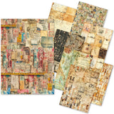 Ciao Bella Craftmix Journey Ahead Mixed A5 Paper Pack - 8 Sheets (Tissue & Vellum Variety)