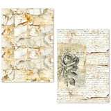 Ciao Bella A5 Tissue Paper Set – 24 Sheets Vintage Manuscript
