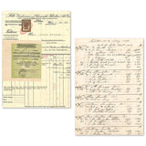 Ciao Bella A5 Tissue Paper Set – 24 Sheets Vintage Manuscript