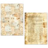 Ciao Bella A5 Tissue Paper Set – 24 Sheets Vintage Manuscript