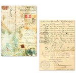 Ciao Bella A5 Tissue Paper Set – 24 Sheets Vintage Manuscript