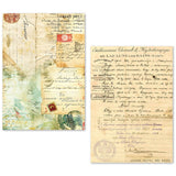 Ciao Bella A5 Tissue Paper Set – 24 Sheets Vintage Manuscript