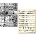 Ciao Bella A5 Tissue Paper Set – 24 Sheets Music Sheet