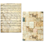 Ciao Bella A5 Tissue Paper Set – 24 Sheets Music Sheet