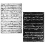 Ciao Bella A5 Tissue Paper Set – 24 Sheets Music Sheet