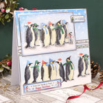 Hunkydory A Very Merry Christmas Deco-Large Set - Penguin Parade