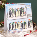 Hunkydory A Very Merry Christmas Deco-Large Set - Penguin Parade