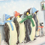 Hunkydory A Very Merry Christmas Deco-Large Set - Penguin Parade