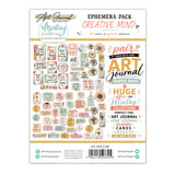 Mintay Art Journal Ephemera Pack, Creative Mind