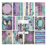Mintay 6X8 Art Journal Paper Pad, Violet Whispers
