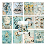 Mintay 6X8 Art Journal Paper Pad, Surreal Flight