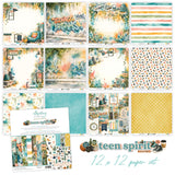 Mintay 12X12 Paper Set, Teen Spirit