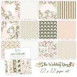 Mintay 12X12 Paper Set, The Wedding Day