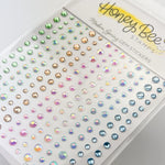 Honey Bee Stamps Modern Spring - Gem Stickers - 210 Count
