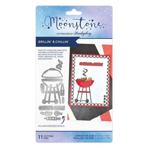Hunkydory Crafts Moonstone Dies - Grillin' & Chillin'