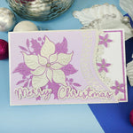 Hunkydory Crafts - Moonstone Dies - Poinsettia Border Strips