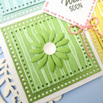Hunkydory Crafts Moonstone Dies Straight Edged Dotty Nesting Dies - Squares