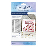 Hunkydory- Moonstone Dies - Wiggly Decorative Strips