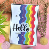 Hunkydory- Moonstone Dies - Wiggly Decorative Strips