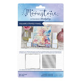 Hunkydory- Moonstone Dies - Square Striped Panel