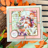 Hunkydory- Moonstone Dies - Square Striped Panel